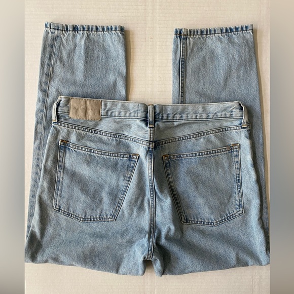 Everlane The Relaxed Straight Fit Organic Cotton Jeans -Size 30R - Picture 15 of 16